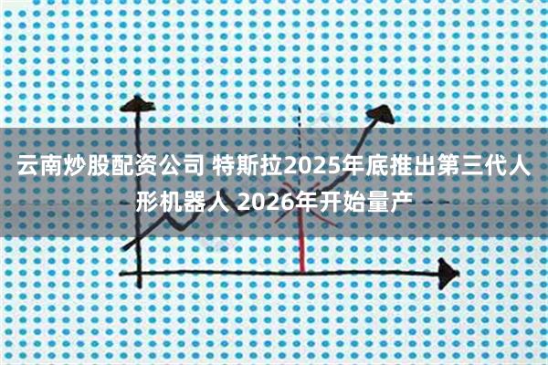 云南炒股配资公司 特斯拉2025年底推出第三代人形机器人 2026年开始量产