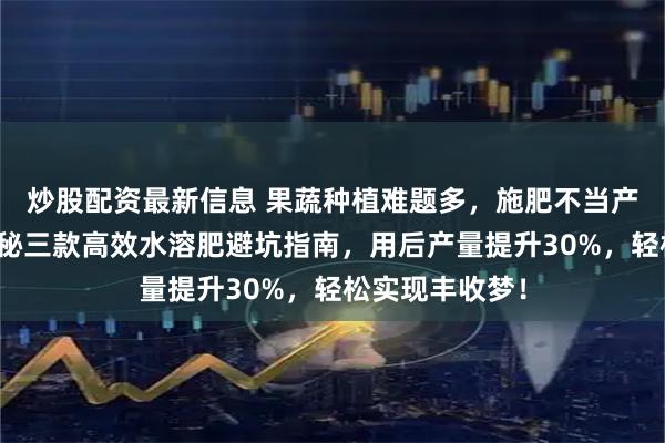 炒股配资最新信息 果蔬种植难题多,施肥不当产量低?内行揭秘三款高效水溶肥避坑指南,用后产量提升30%,轻松实现丰收梦!